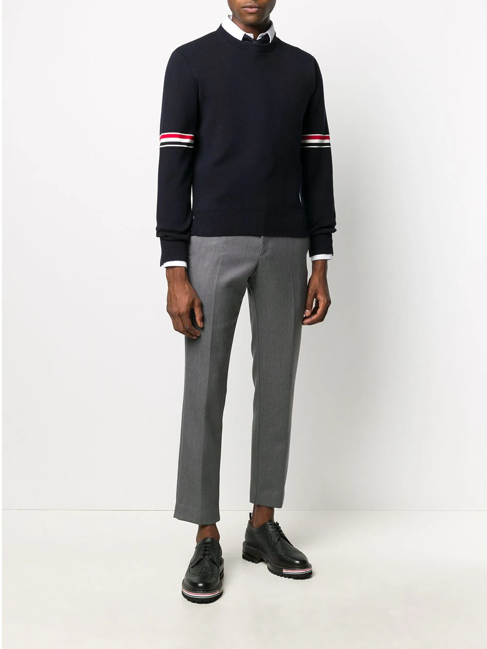 Milano Stitch Crew Neck Pullover - 2