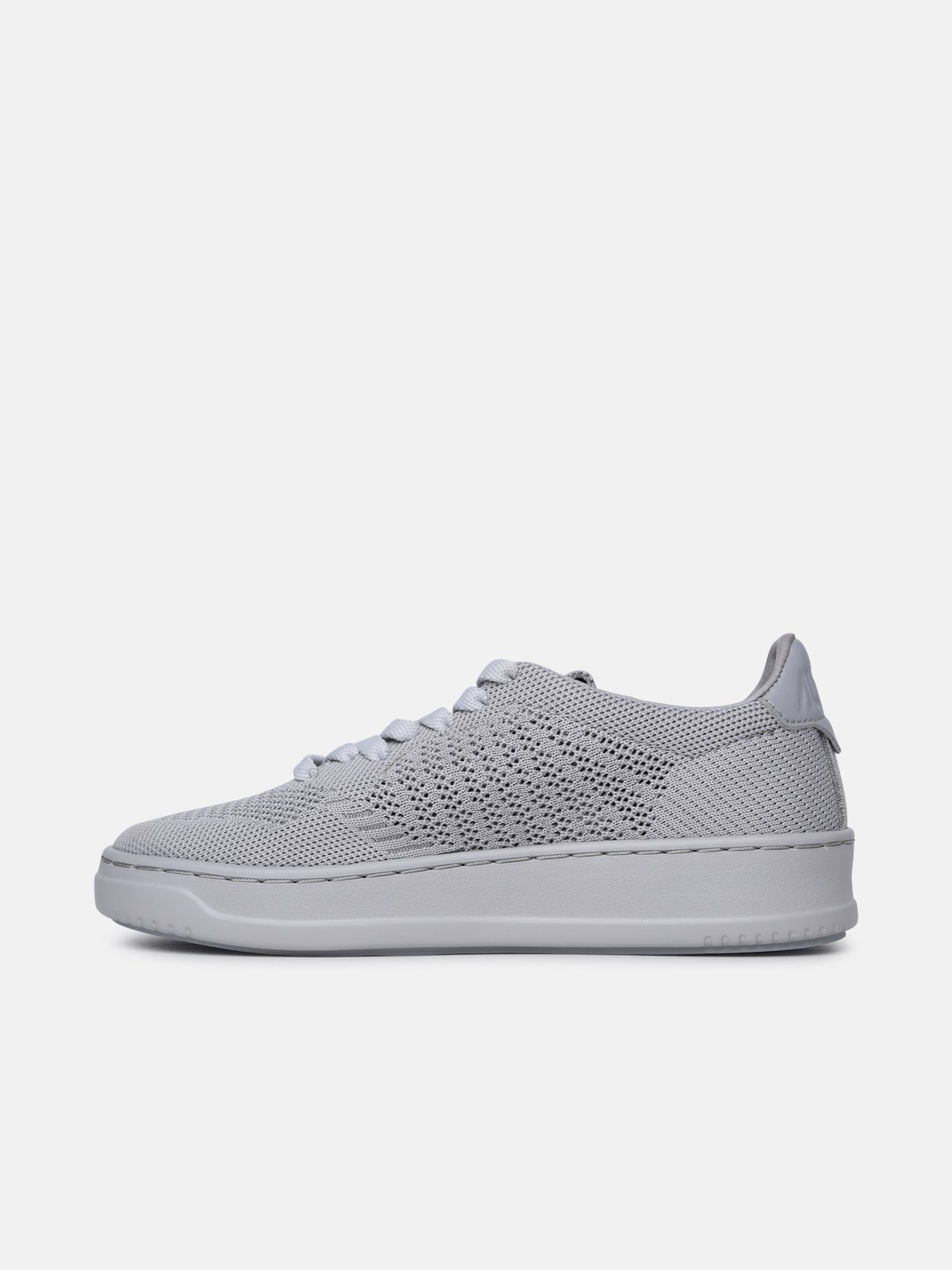 GREY FABRIC SNEAKERS - 3