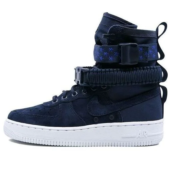 (WMNS) Nike SF Air Force 1 High 'Midnight Navy' 857872-401 - 1