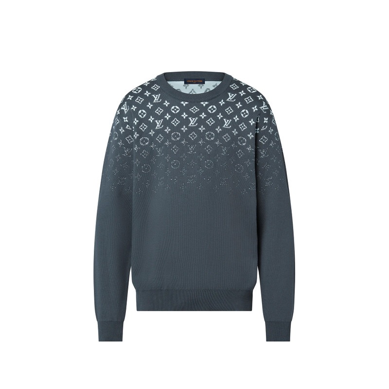 Gradient Cotton Crewneck - 1