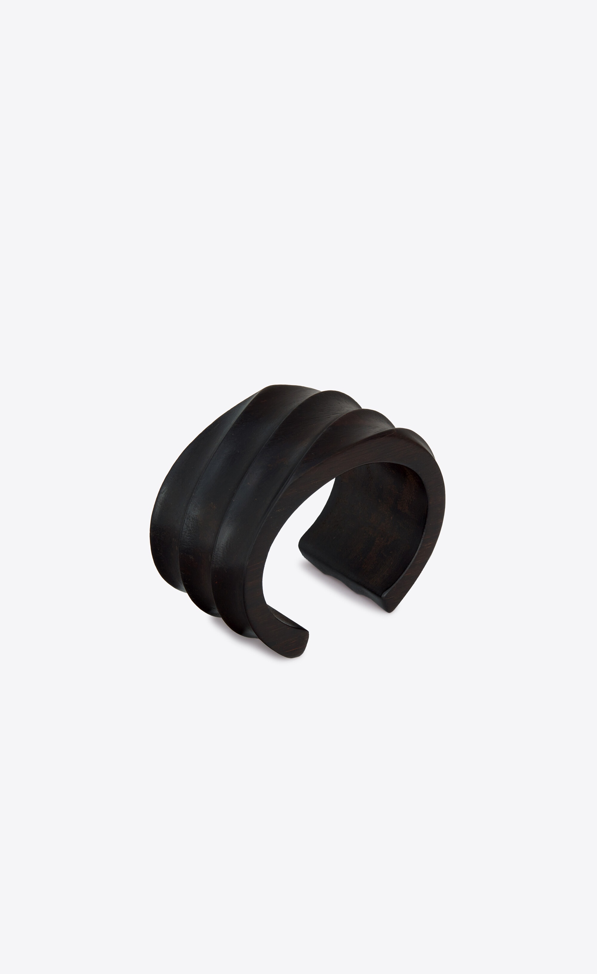 wavy cuff in bamboo - 1