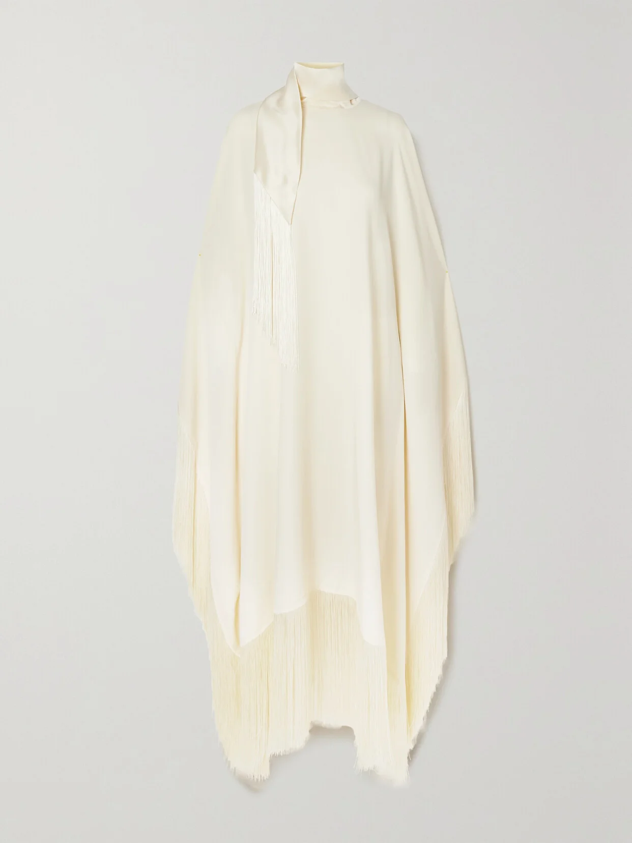 + Net Sustain Mrs Ross Fringed Crepe Kaftan - 1