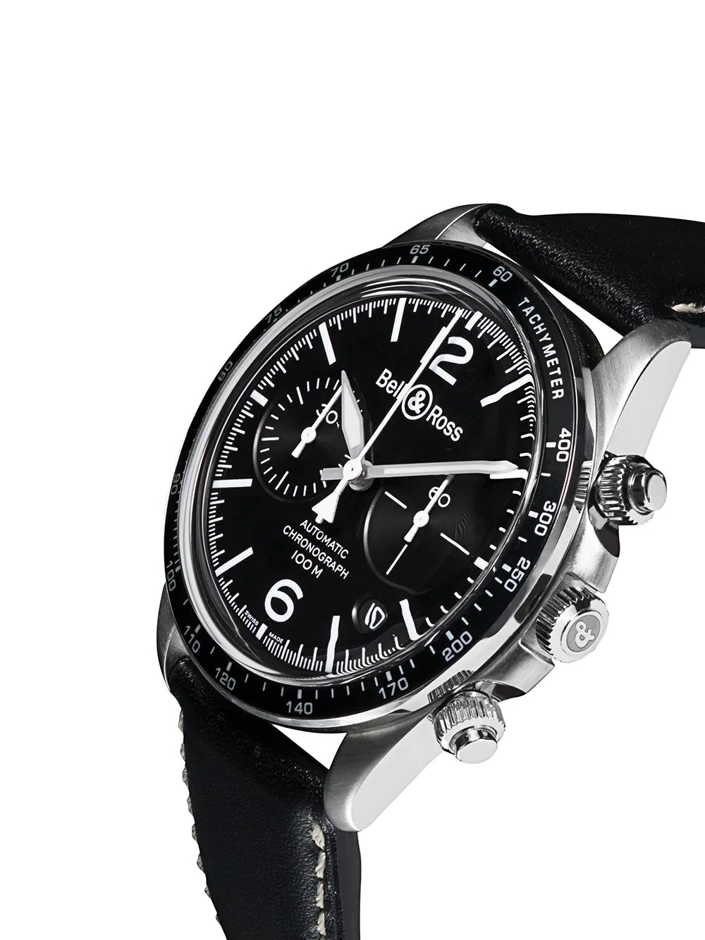 BR V2-94 Black Steel Chronograph 41mm - 6