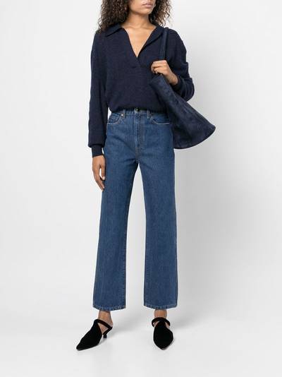 KHAITE Abigail high-waisted denim jeans outlook