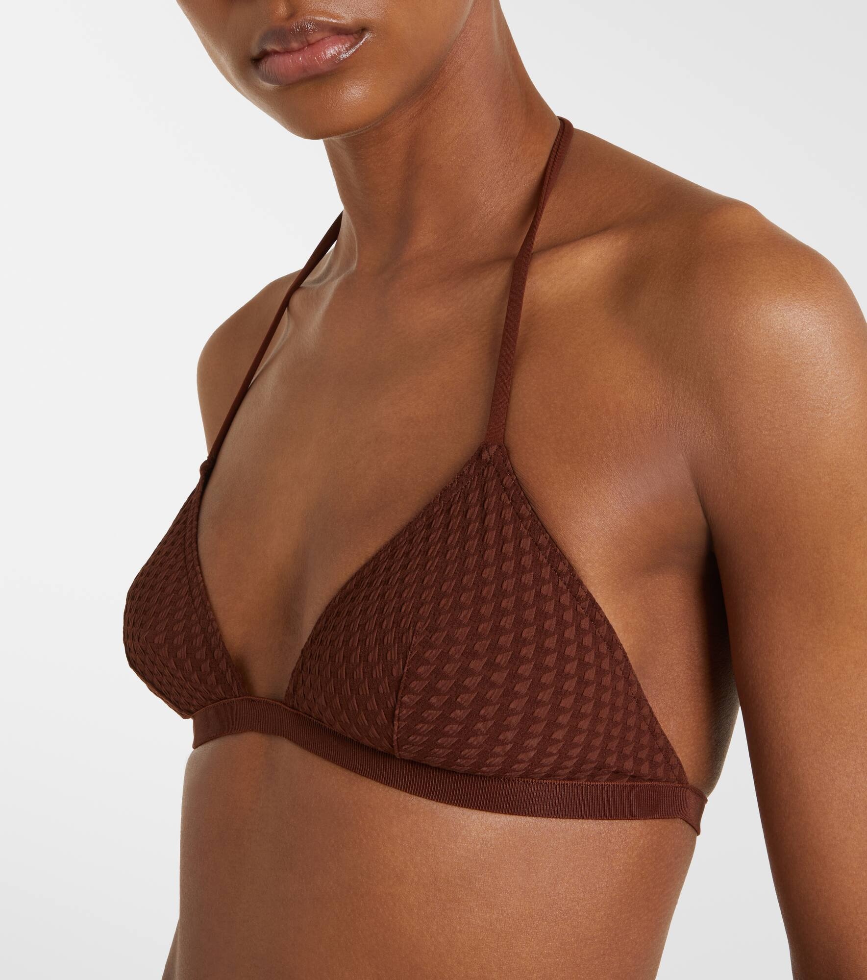 Extra jacquard bikini top - 4