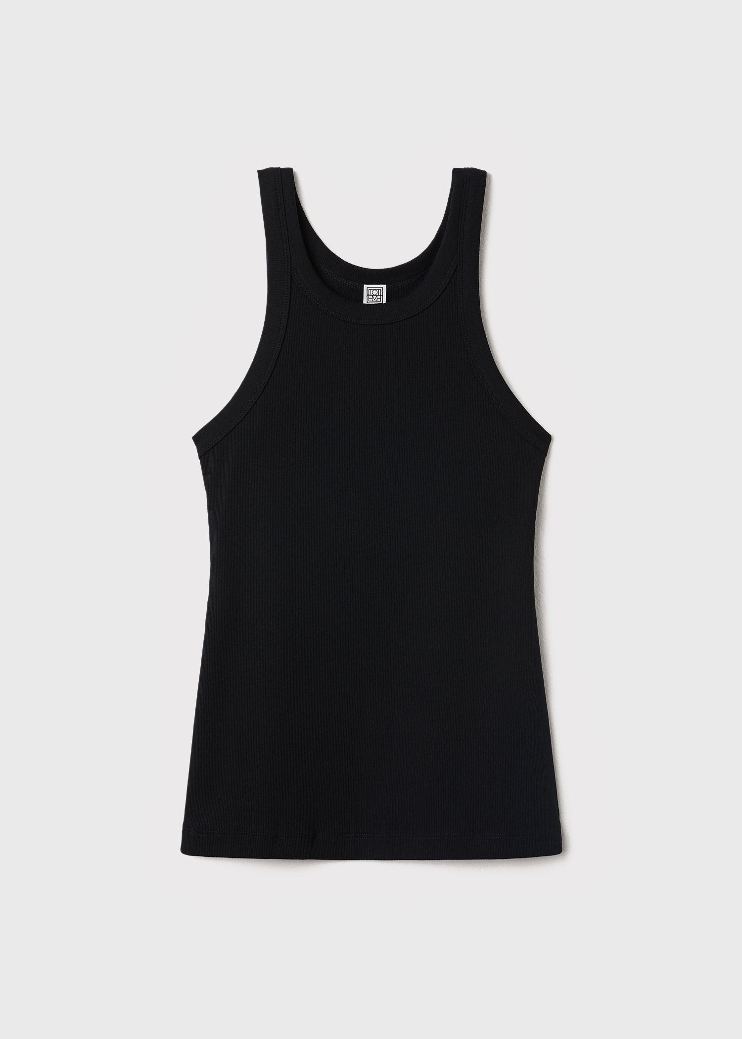 Curved rib tank black - 1