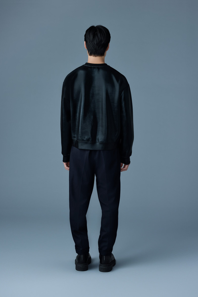 JULIAN-M Metallic double-Face Jersey Sweatshirt 4