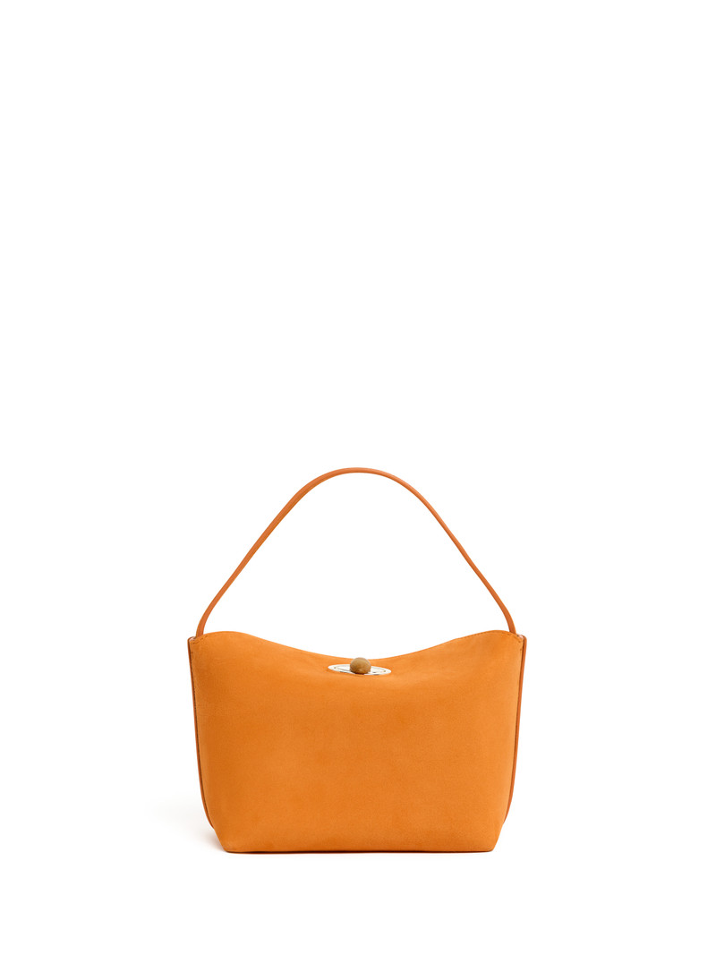 Turnlock Suede Mini Bag 4