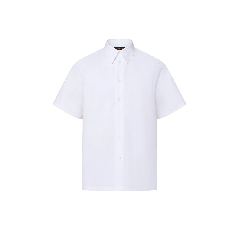 Short-Sleeved Cotton Oxford Shirt 1