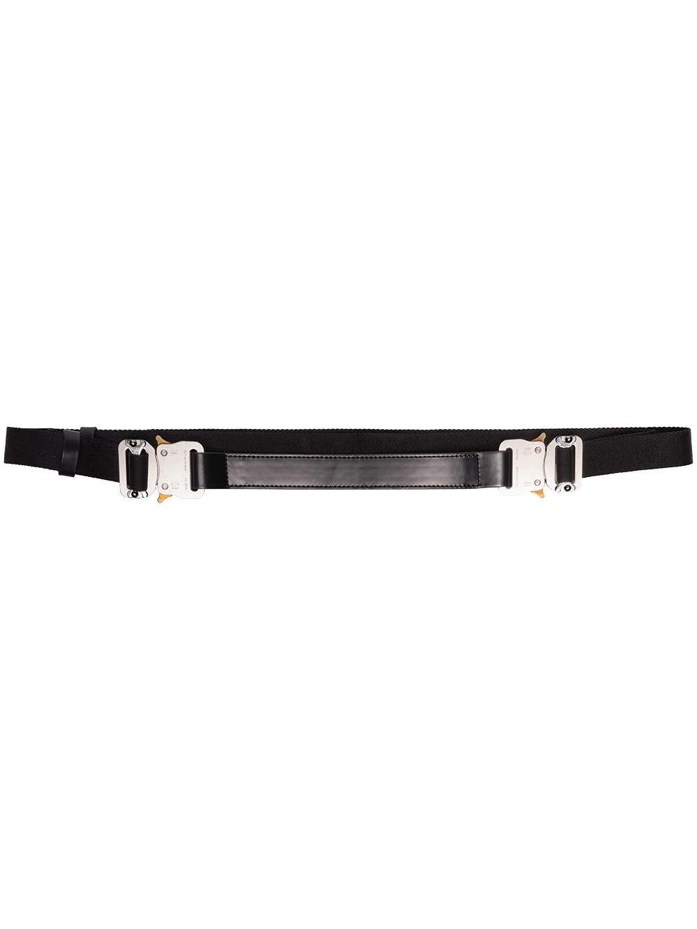 double-buckle rollercoaster belt - 1