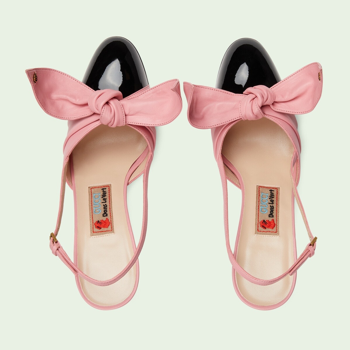 Women's mid-heel slingback pump - 5