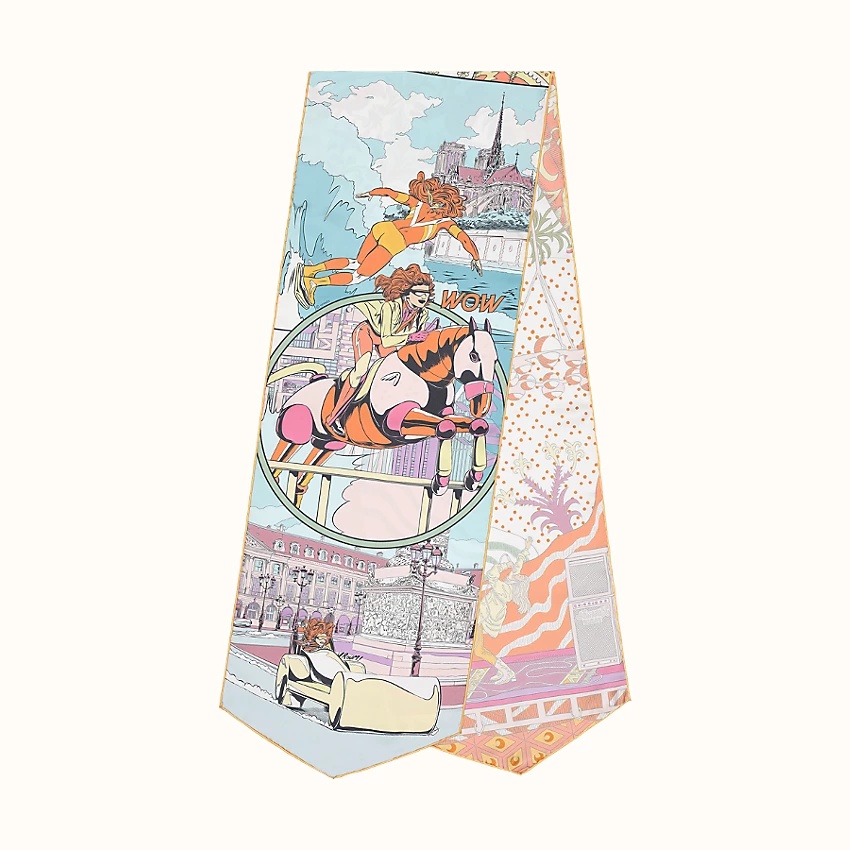 Le Premier Chant, Wow ! silk muffler - 3