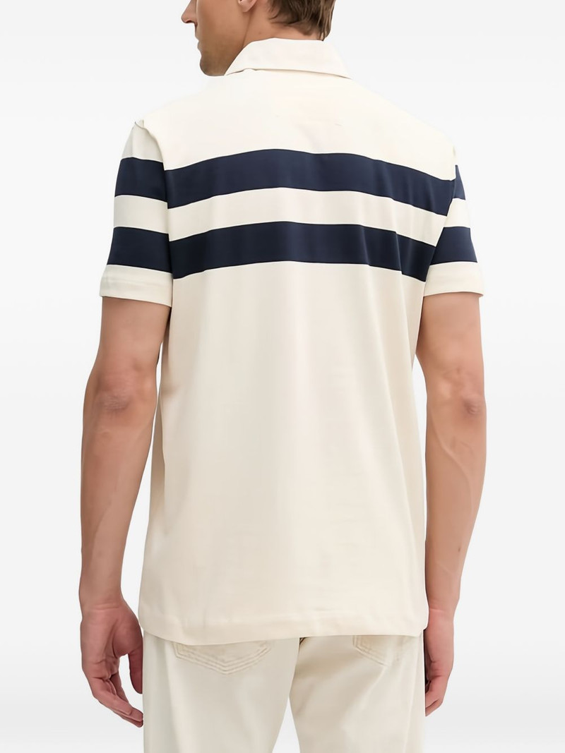 striped short-sleeve polo shirt 3