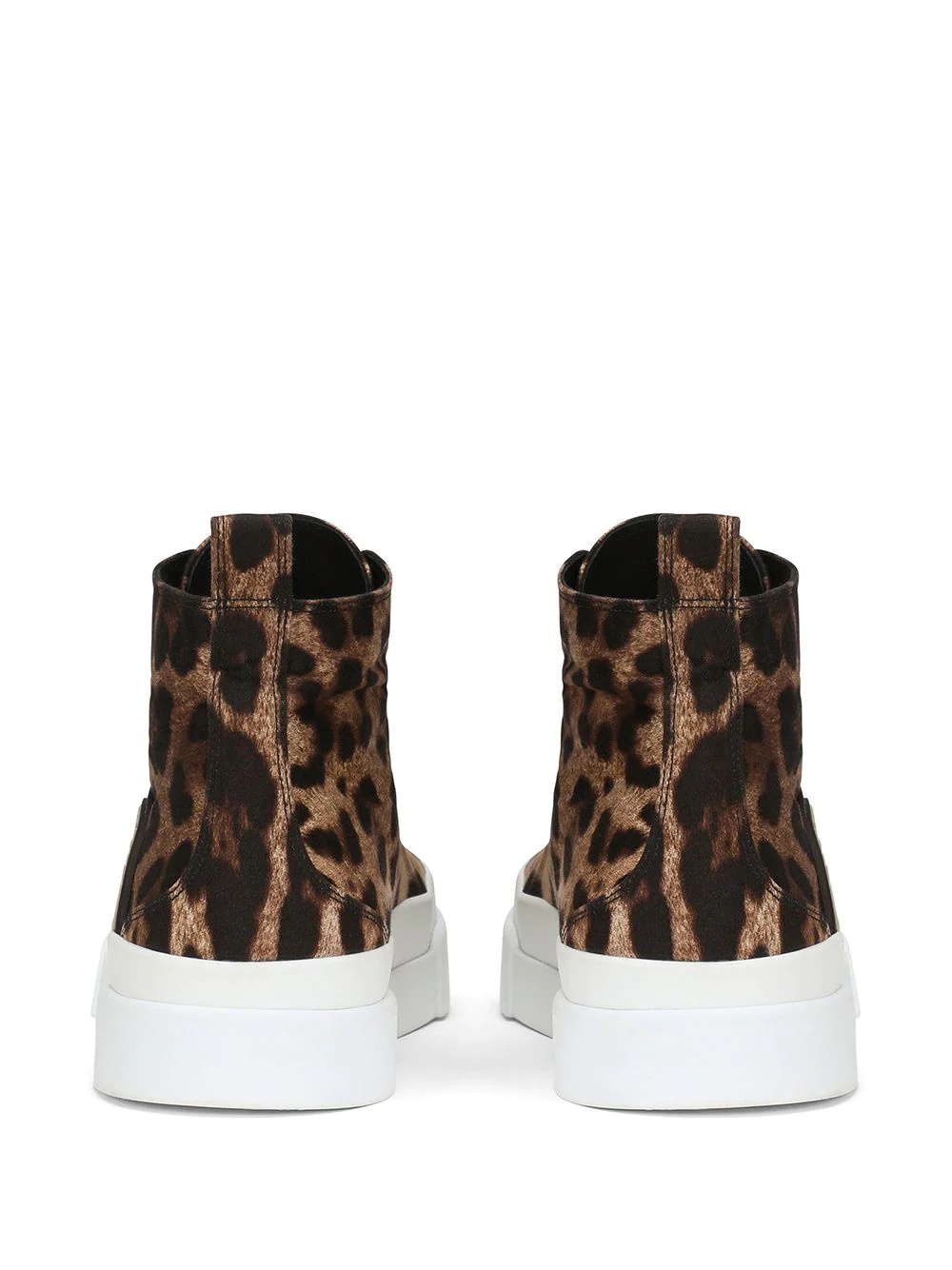 Portofino high-top leopard print sneakers - 3