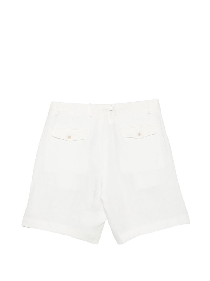 LARDINI Paaramis pleated shorts outlook