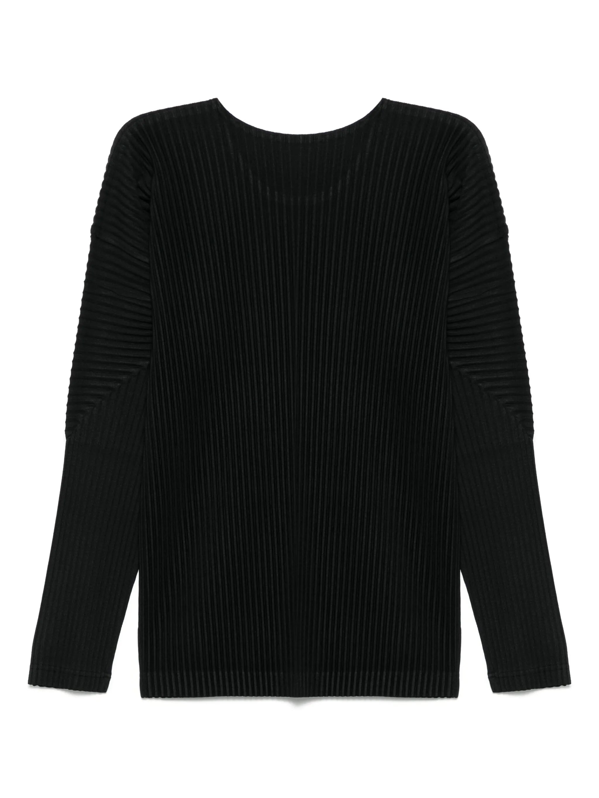 plissé-effect T-shirt - 2