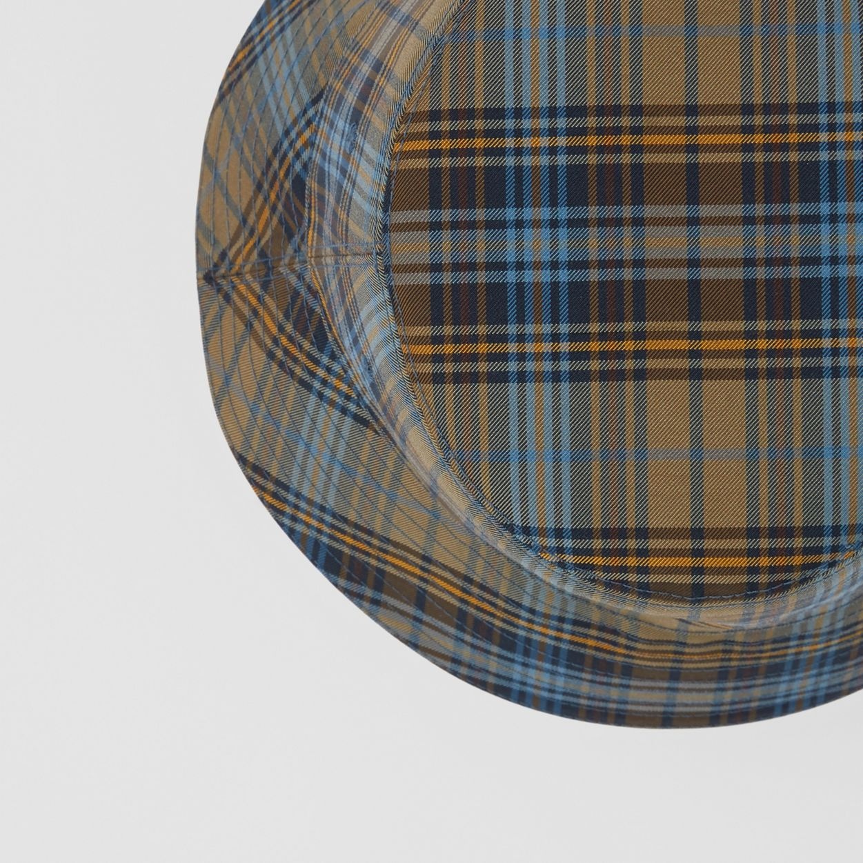 Tartan Technical Cotton Bucket Hat - 2