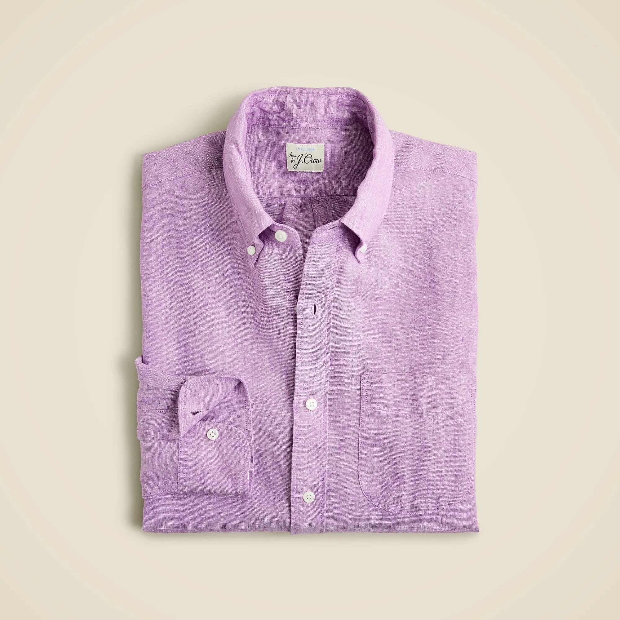 Slim Baird McNutt Irish linen shirt - 1