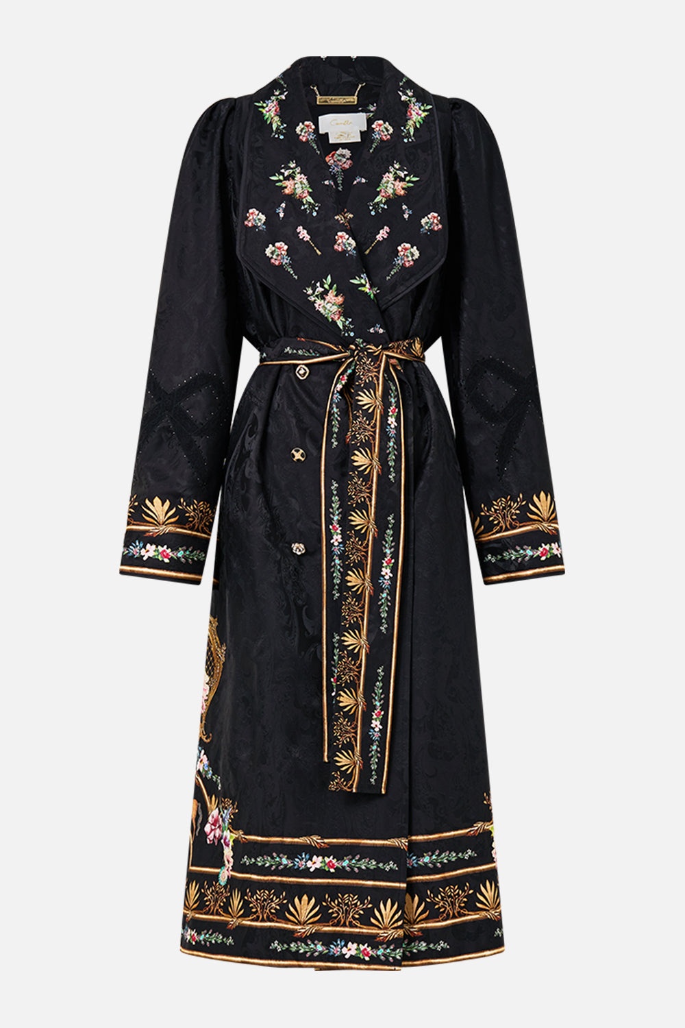 COAT WITH VEST DETAIL - 1