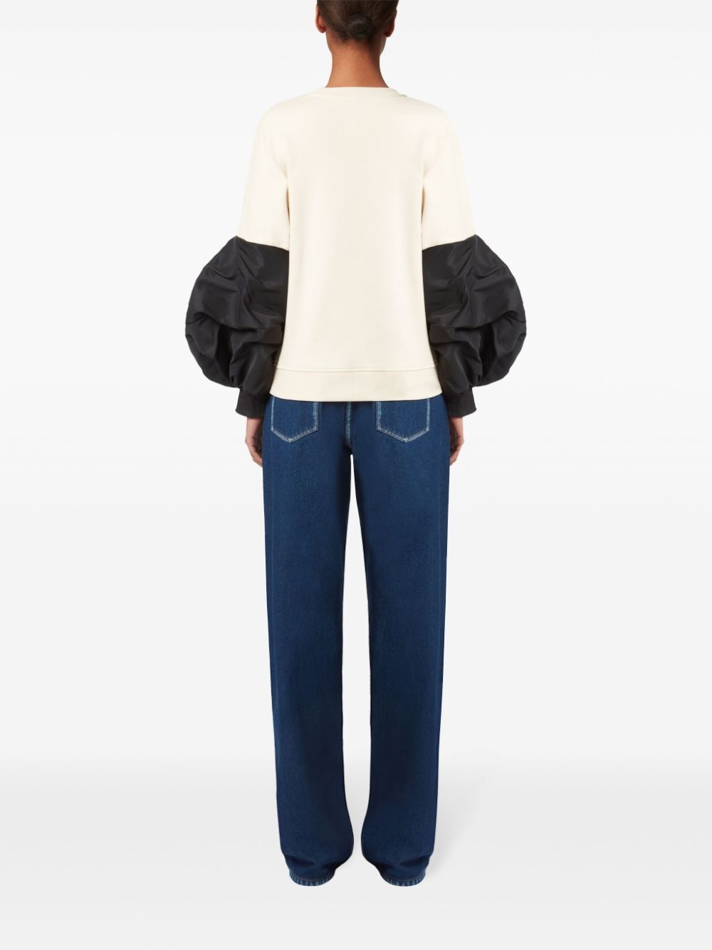 puff-sleeve sweatshirt - 4
