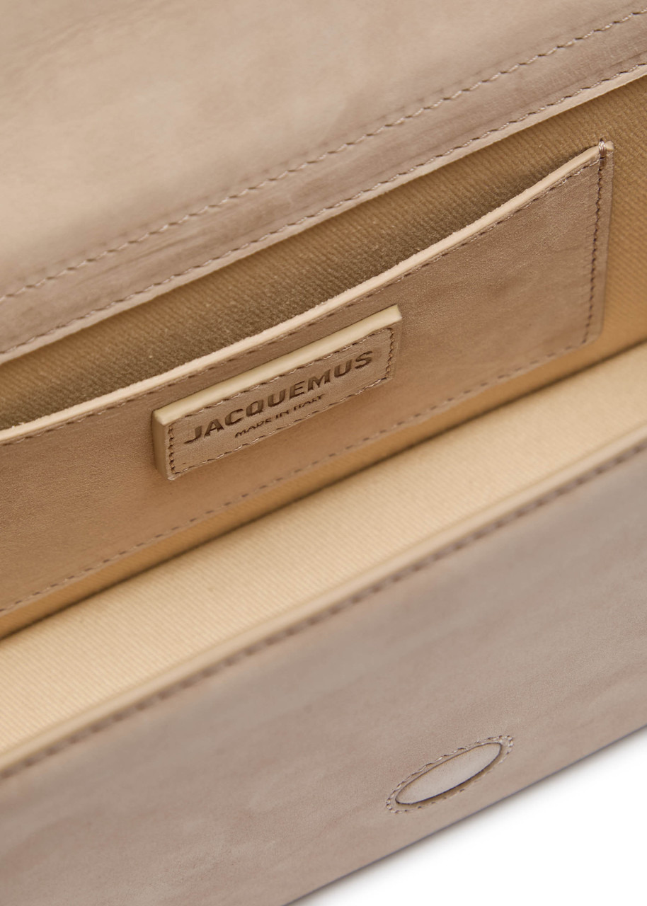 Jacquemus Le Grande Bambino Suede top Handle bag - 4