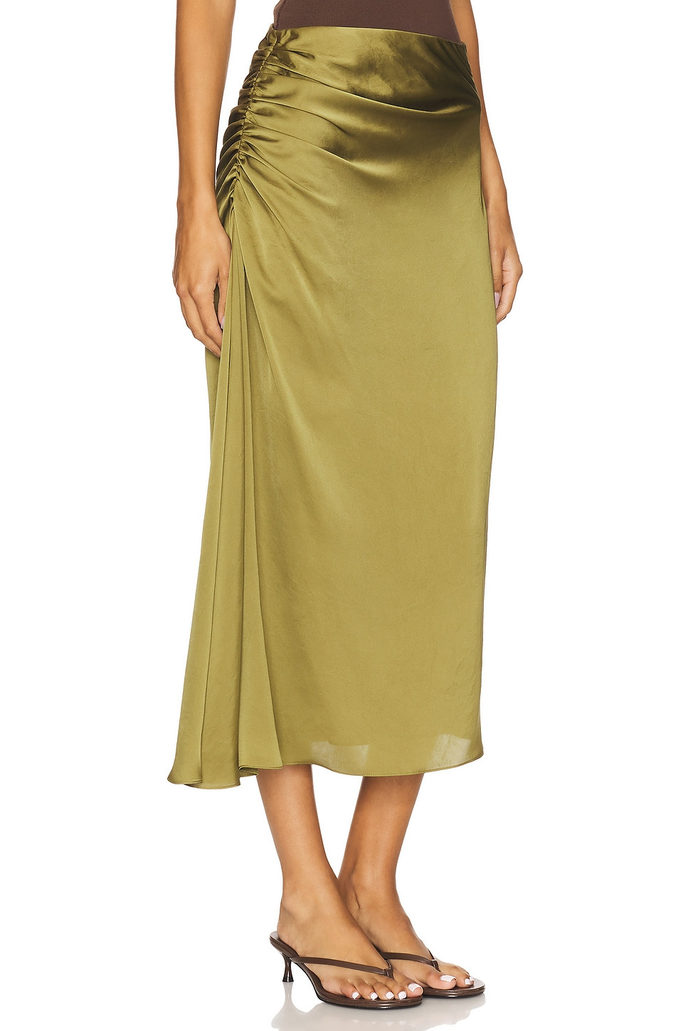 Side Ruched Skirt - 2