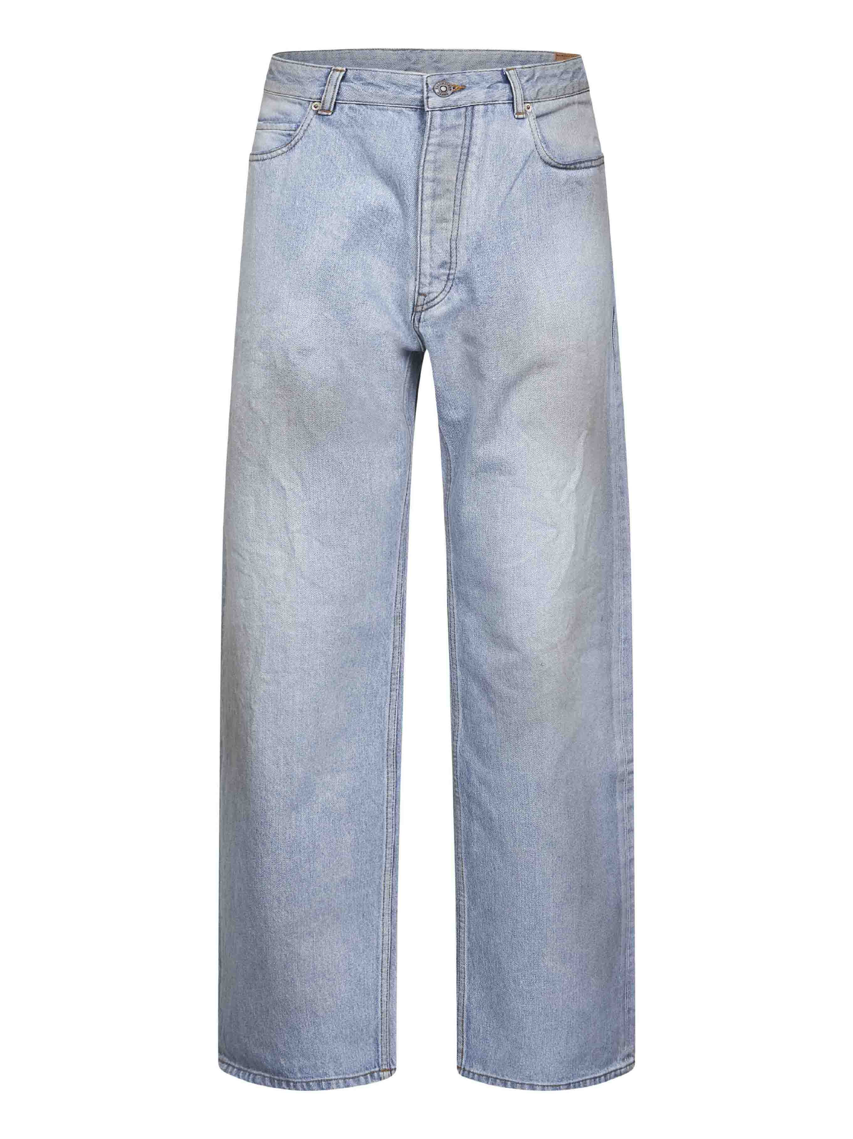 Balenciaga Men Bb Relaxed Fit Jeans - 1