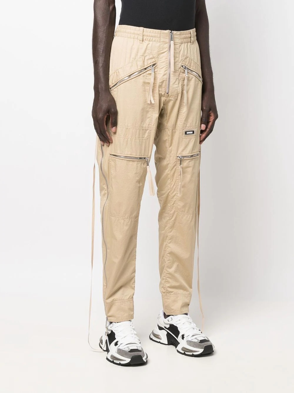 cotton cargo-trousers - 3