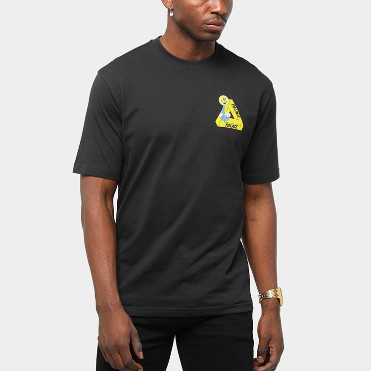 PALACE Tri-Smiler Back Large Printing Short Sleeve Unisex Black PAL-TST-BLK - 5