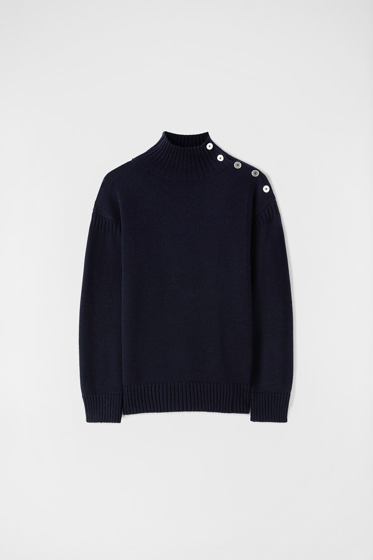 Jil Sander Black Crewneck Sweater