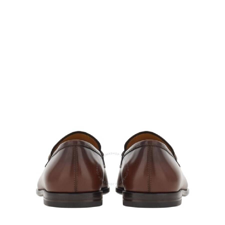 Ferragamo Gancini Ornament Leather Loafers - 4
