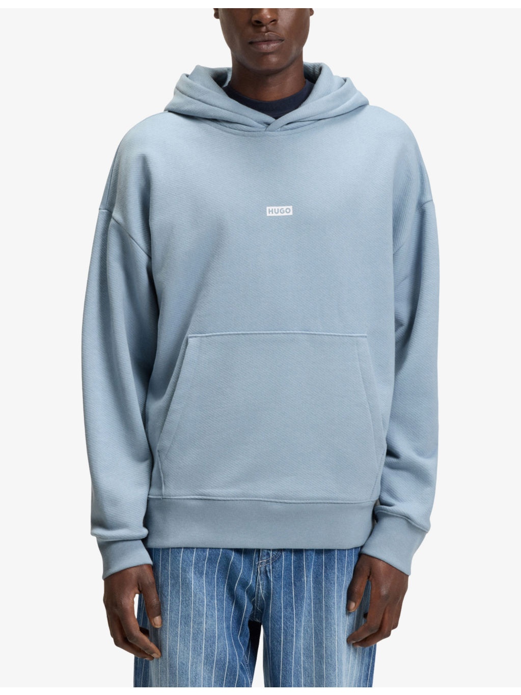Logo-Print Relaxed-Fit Cotton Hoody - 3
