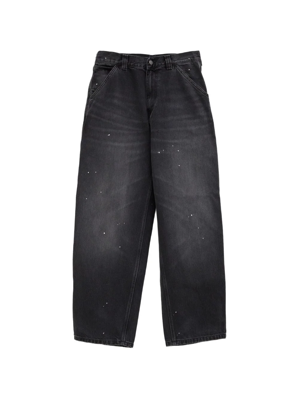 OG Single Knee paint-splatter carpenter jeans - 1