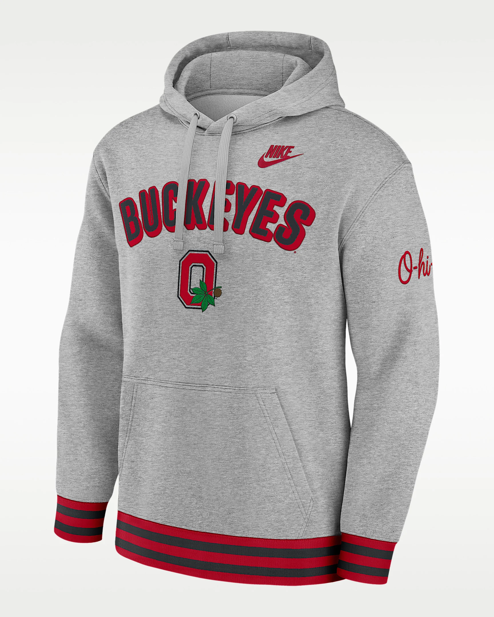 Ohio State Legacy Retro Men’s Nike College Pullover Hoodie - 1
