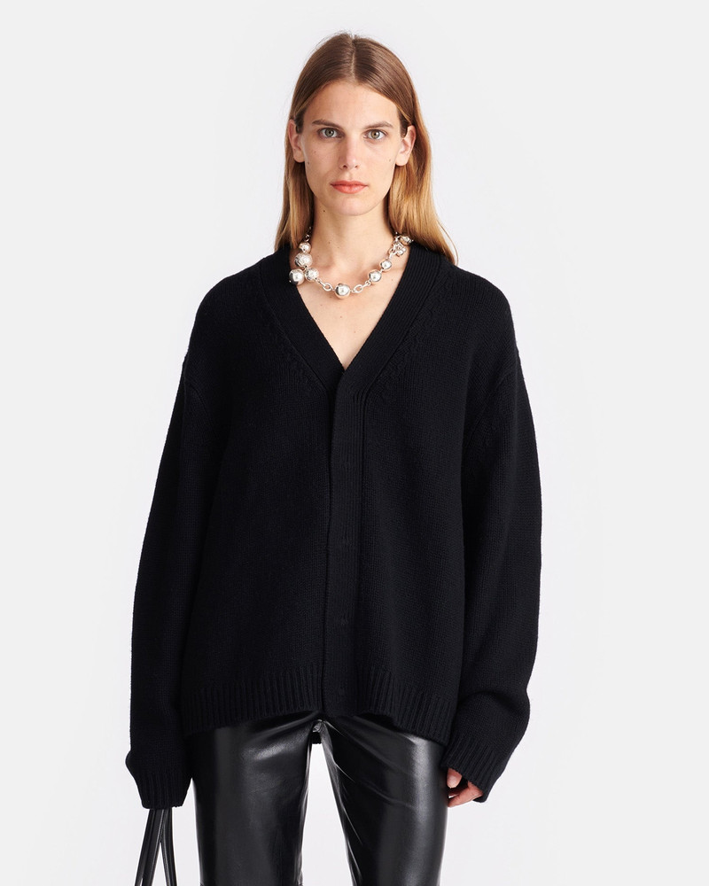 Nanushka Cashmere-Blend Cardigan outlook