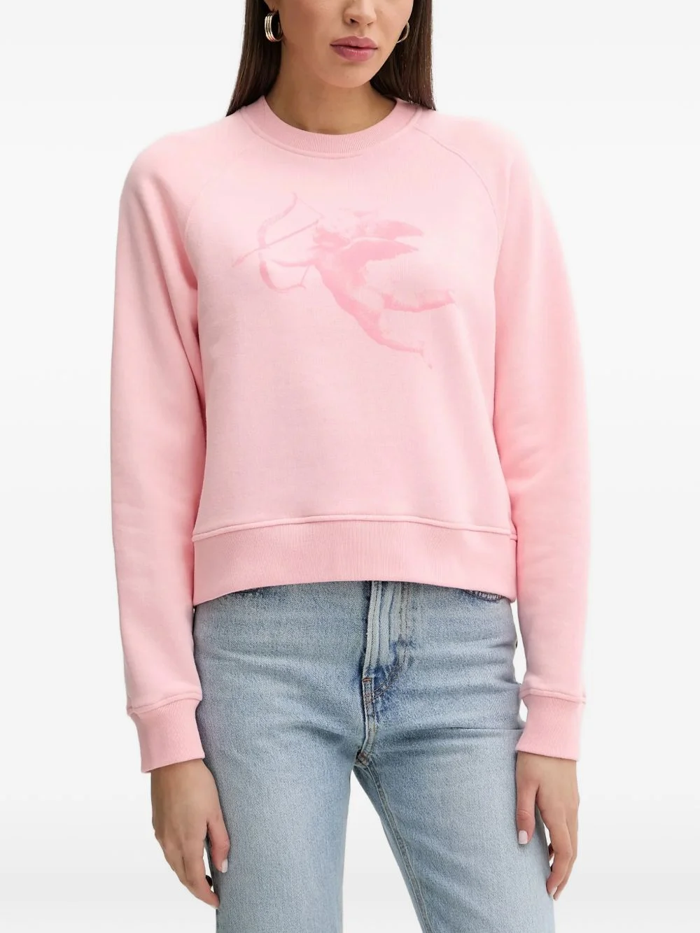 cupid-graphic sweatshirt - 1