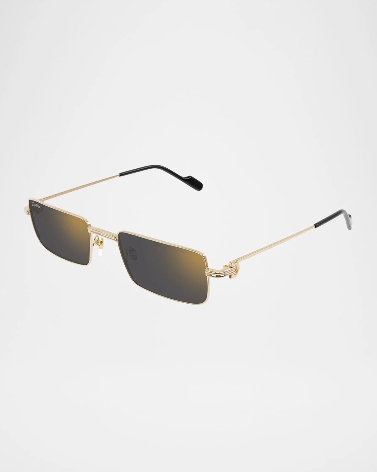 Men's Metal Rectangle Sunglasses - 1