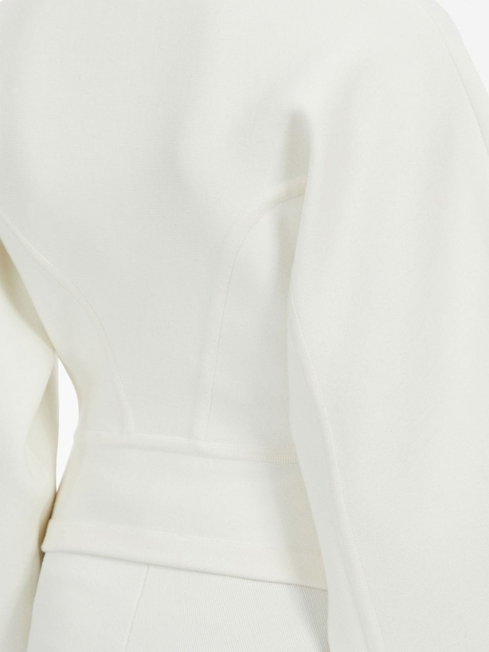 asymmetric knitted jacket - 5