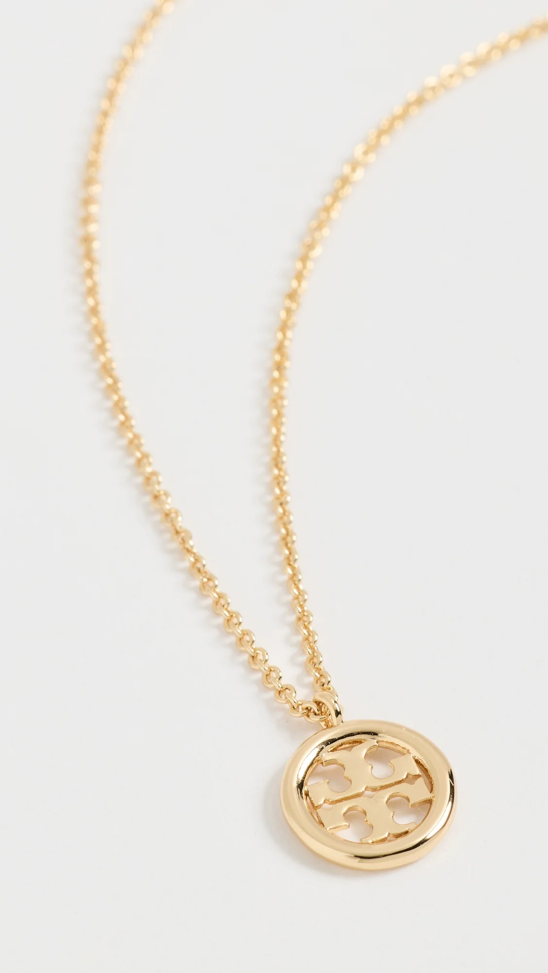 Icon Circle Pendant Necklace - 1