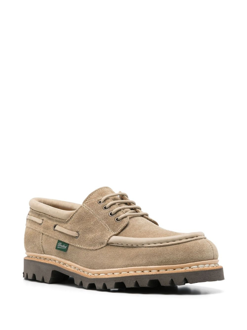 Paraboot suede boat shoes outlook