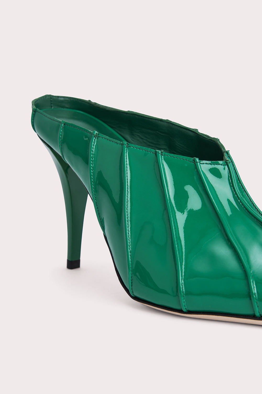 Trish Clover Green Patent Leather - 10