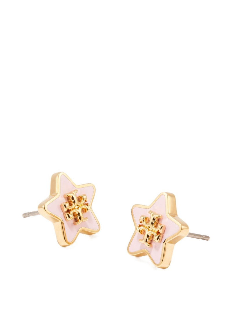 Forget Me Not enamel stud earrings 3