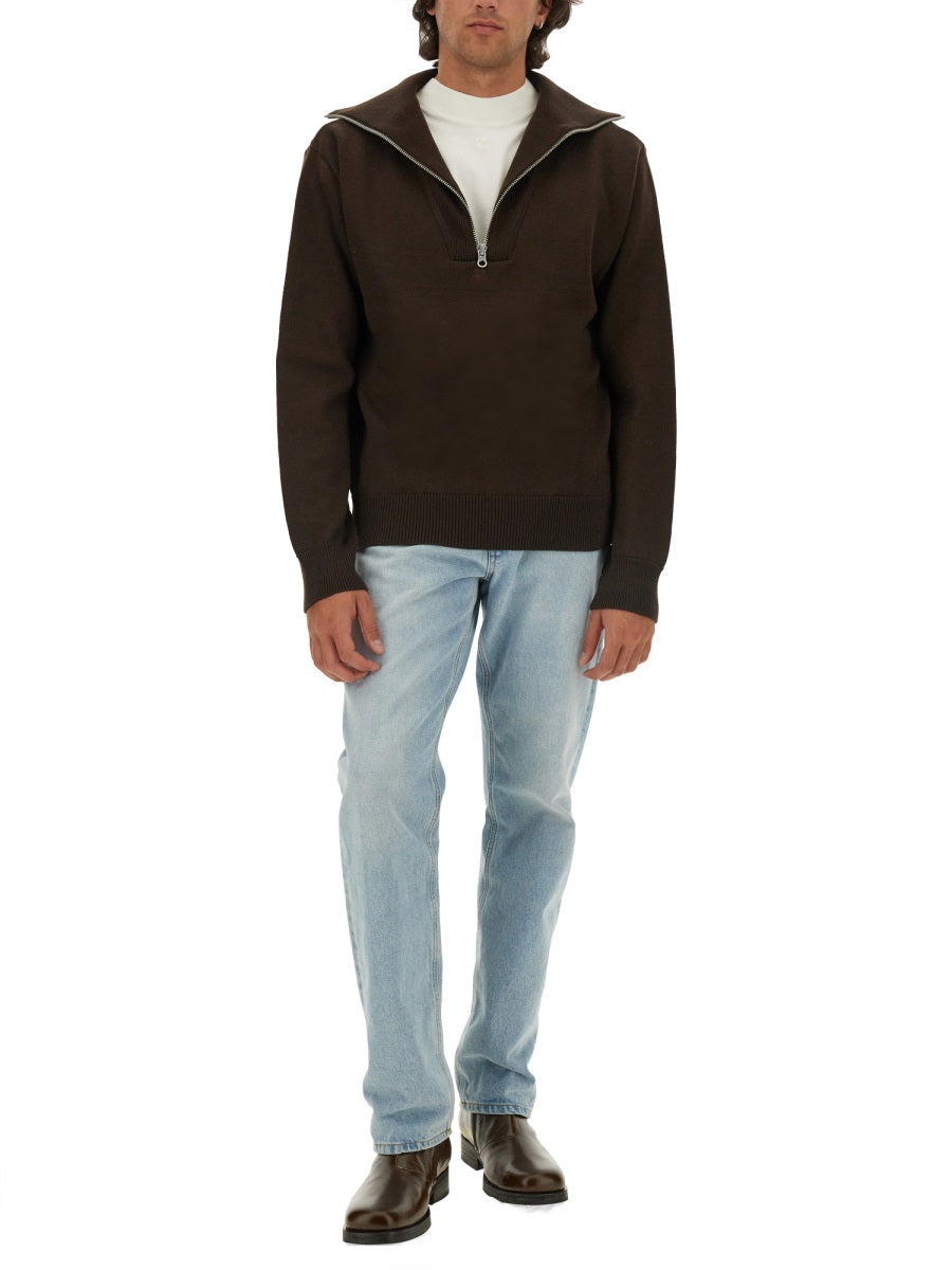 Courreges Men Knitted Polo. - 2