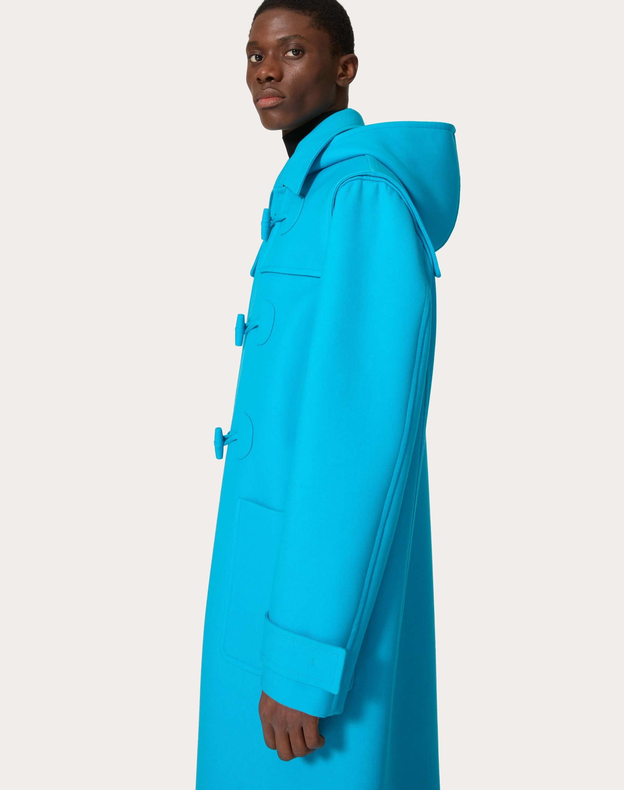 WOOL DUFFEL COAT - 5