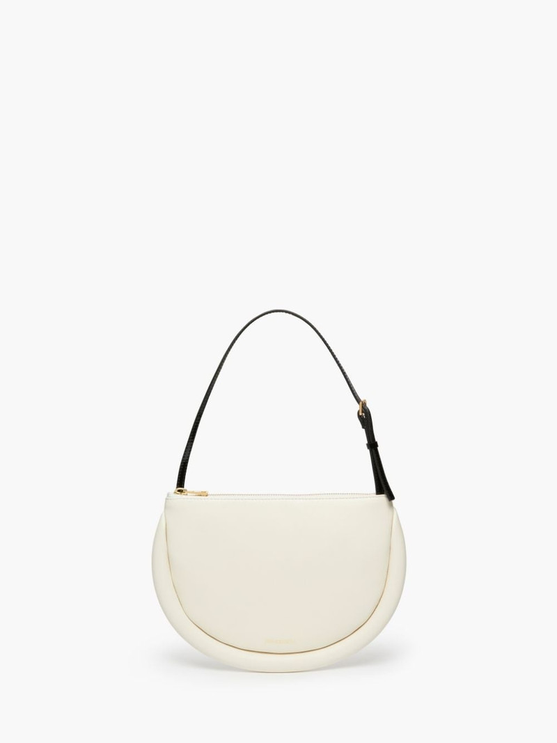 BUMPER-MOON LEATHER SHOULDER BAG 1