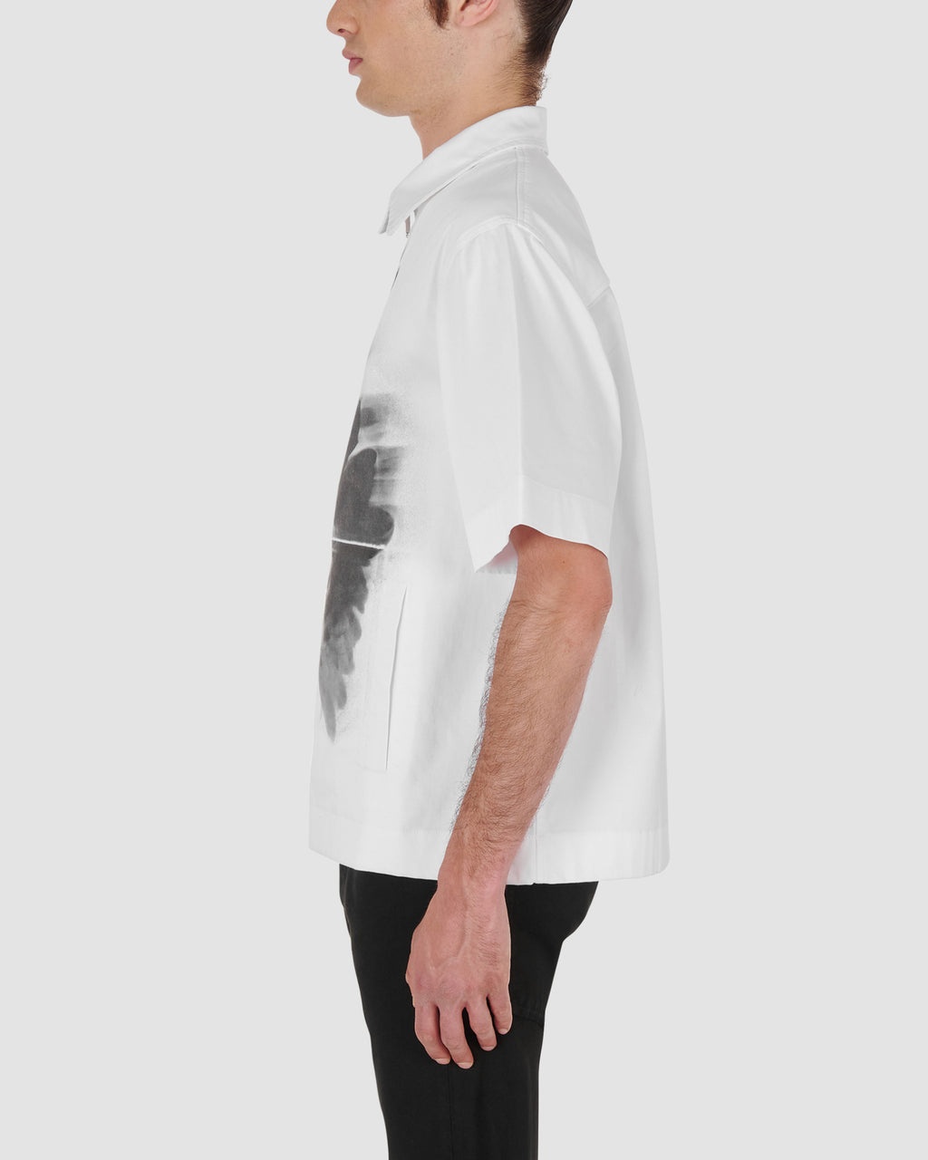 GRAPHIC ZIP S/S SHIRT - 4