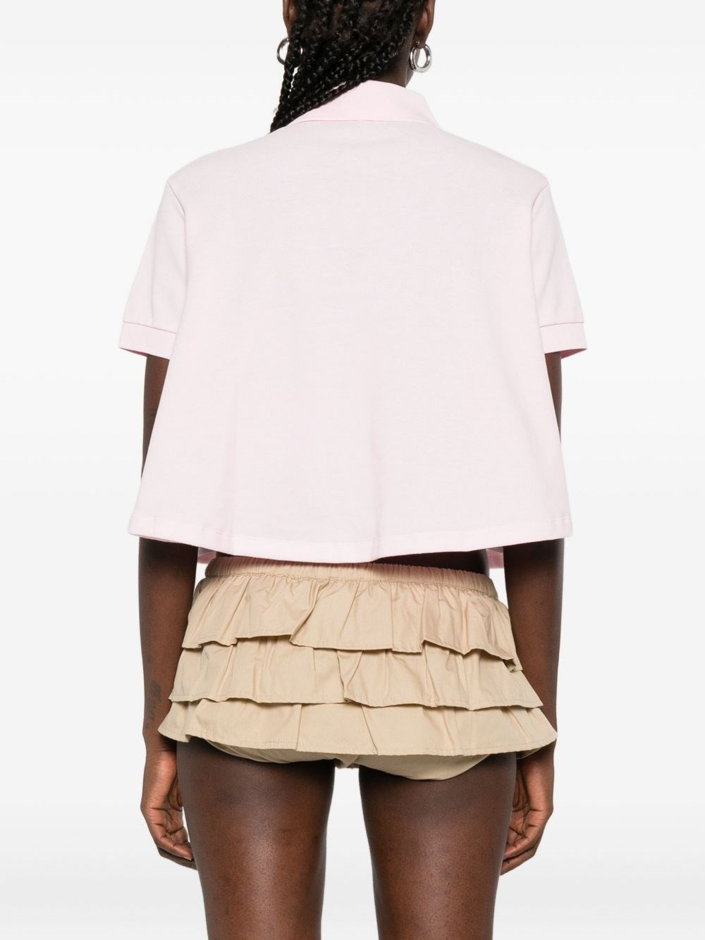 Cotton trapeze polo shirt - 2
