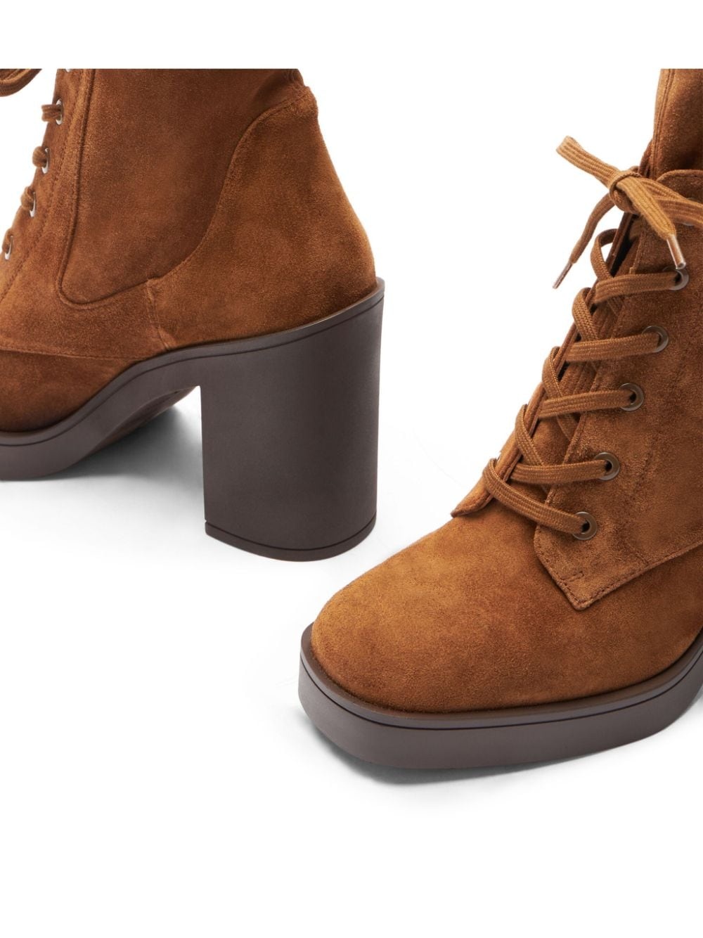 80mm suede boots - 9