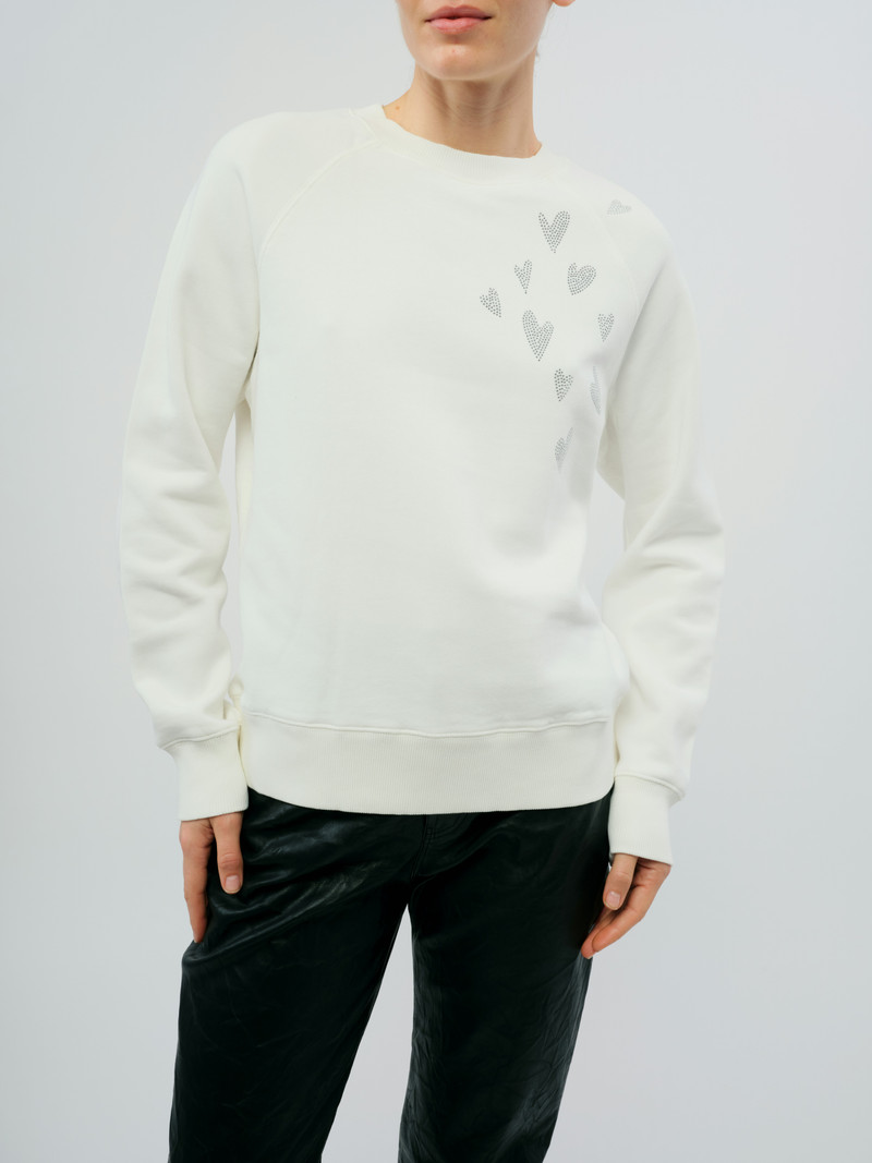 Zadig & Voltaire Upper Rain Heart Sweatshirt outlook