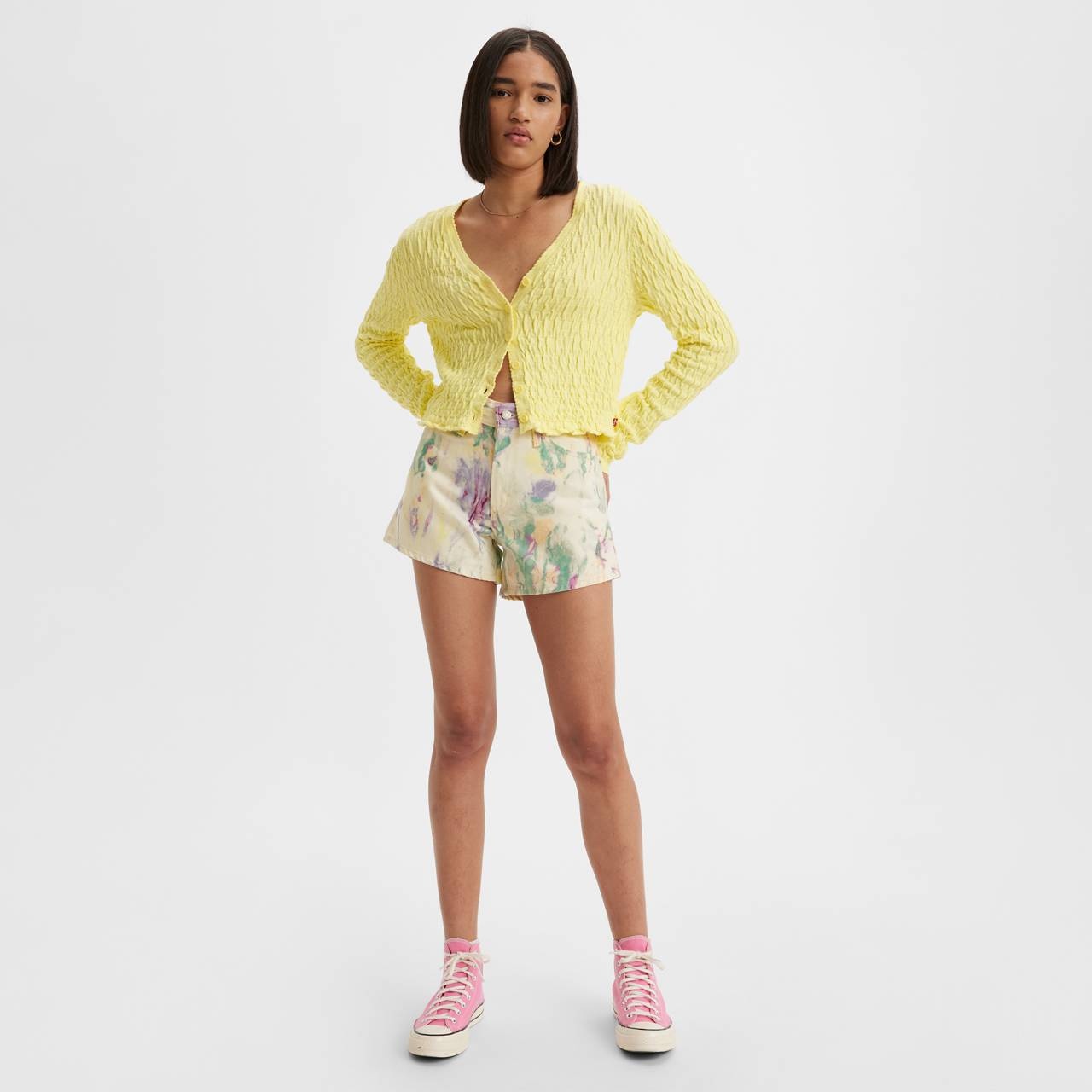 80S MOM WATERCOLOR WOMEN'S SHORTS - 3